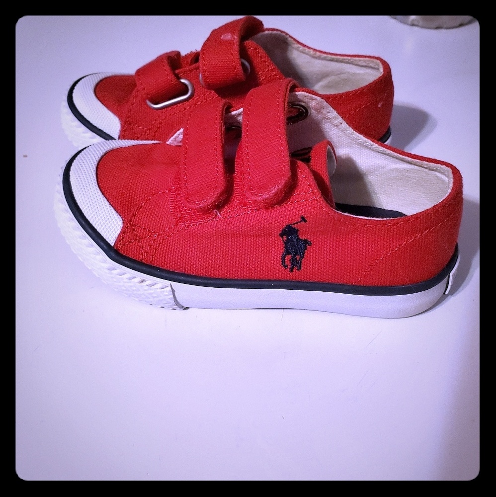 Boys Infant Size 7 Polo Shoes